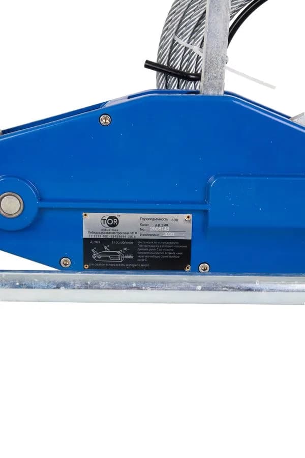 Лебедка рычажная тросовая TOR МТМ 800 0,8 т L=20м — фото 3