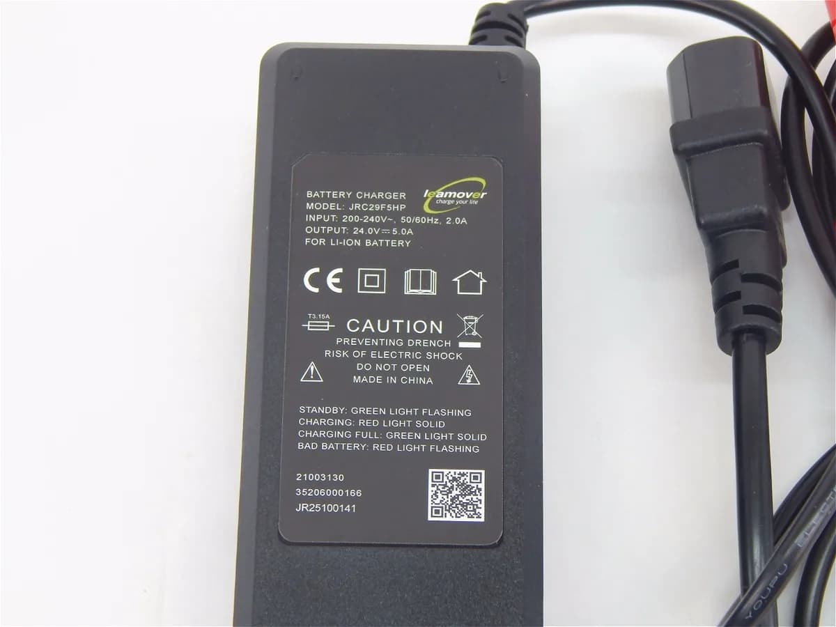 Зарядное устройство 24V/5A для CBD15 (24V/5A Charger for lithium battery 35206000166) — фото 4